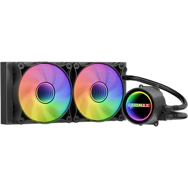 WATERCOOLER 240MM RAIDMAX INFINITA LS240 ARGB BLACK