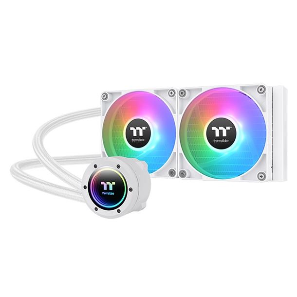 WATERCOOLER 240MM THERMALTAKE TH240 V2 ARGB SYNC AIO SNOW WHITE