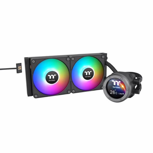 WATERCOOLER 280MM THERMALTAKE TH280 V2 ULTRA EX ARGB SYNC PANTALLA 21 LCD