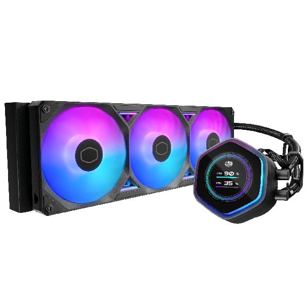 WATERCOOLER 360MM COOLERMASTER MASTERLIQUID ML360 ATMOS II LCD ARGB MLX-D36M-A25SZ-L1