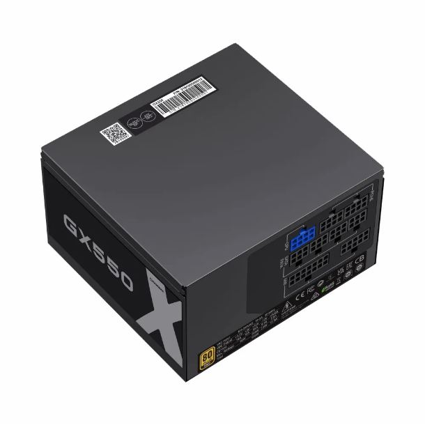 FUENTE 550W GAMEMAX GX-550 MODULAR 80 PLUS GOLD