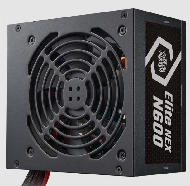 FUENTE 600W COOLERMASTER ELITE NEX W600 80 PLUS WHITE