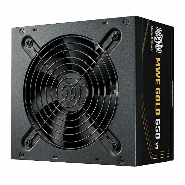 FUENTE 650W COOLERMASTER MWE GOLD 650 V3 ATX 31 80 PLUS GOLD