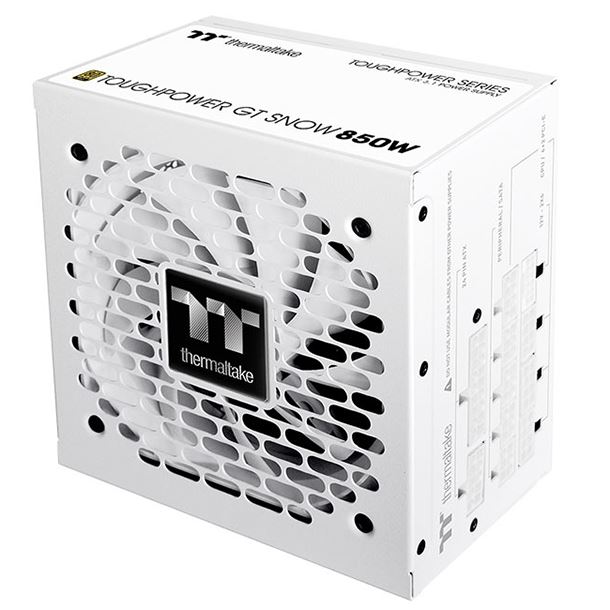 FUENTE 850W THERMALTAKE TOUGHPOWER GT 850 ANALOG 80 PLUS GOLD SNOW WHITE