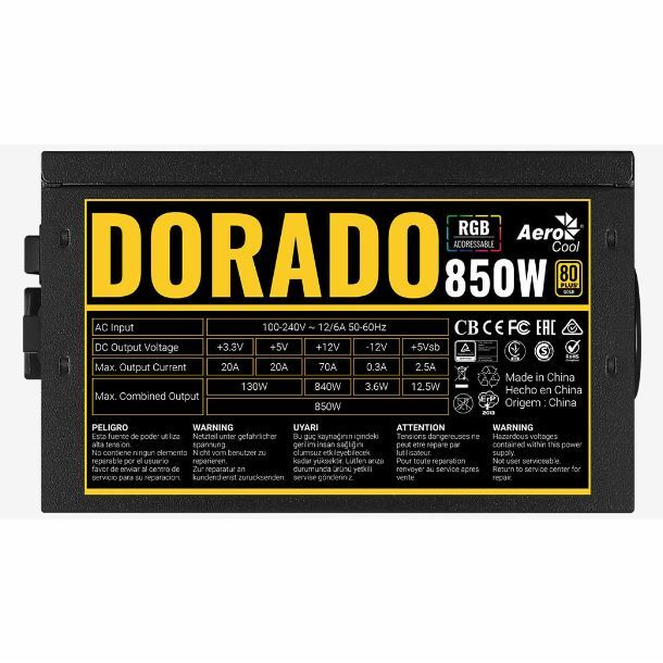 open-box-fuente-850w-aerocool-dorado-80-plus-gold-argb