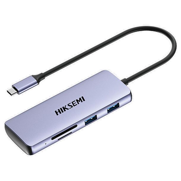 HUB HIKVISION 8 EN 1 USB-C / HDMI / SD / TF / USB 30 / 20 PD