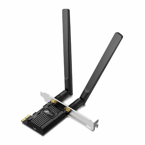PLACA DE RED WIFI BLUETOOTH PCIE TP-LINK ARCHER TX20E AX1800 2 ANTENAS