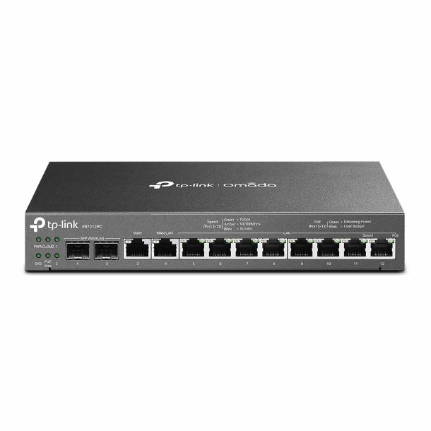 ROUTER TP-LINK ER7212PC 8P POE+ VPN MULTIWAN OMADA