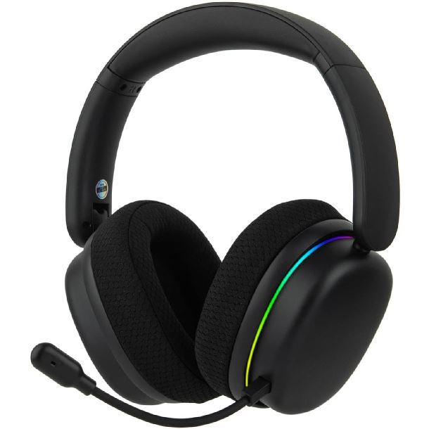 AURICULAR C/MICROFONO WIRELESS AULA G7 PRO BLACK RGB USB 24GHZ BLUETOOTH