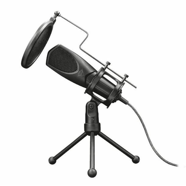 microfono-trust-mantis-gtx232-tripode-podcasts-stream