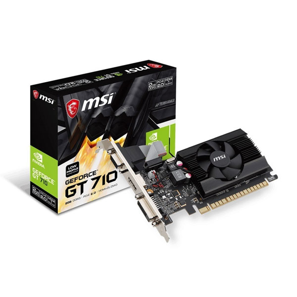 PLACA DE PLACA DE VIDEO GEFORCE GT 710 2GB MSI LP