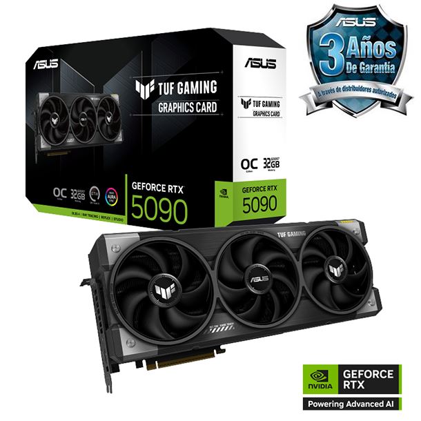 PLACA DE PLACA DE VIDEO GEFORCE RTX 5090 32GB ASUS TUF GAMING OC EDITION