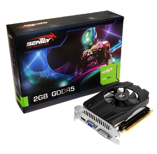 PLACA DE VIDEO GEFORCE GTX 750 2GB SENTEY GDDR5