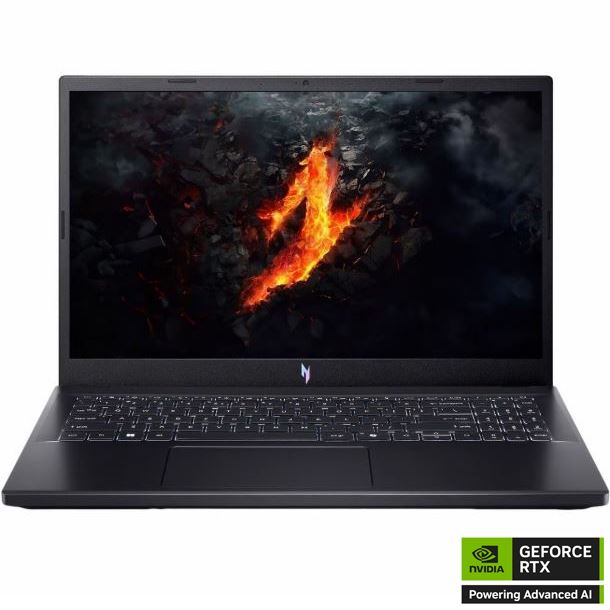 NOTEBOOK ACER 156 NITRO V RYZEN 5 7535HS 16GB 512GB GEFORCE RTX 4050 FHD R5 Q 3050