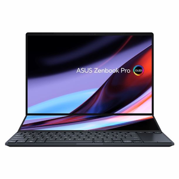 NOTEBOOK ASUS 14.5" ZENBOOK PRO DUO I7-12700H 32GB 1TB DUAL SCREEN OLED W11H