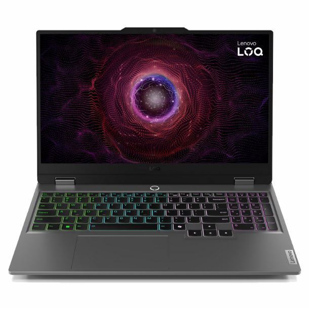 NOTEBOOK LENOVO 156 LOQ 15IAX9 I5-12450HX 24GB 512GB RTX4050 FHD 144HZ FREE INGLES