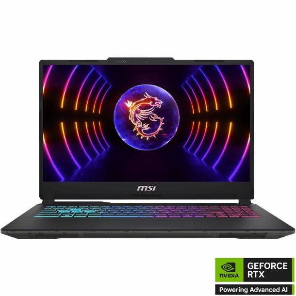 NOTEBOOK MSI 156 CYBORG 15 A13UDX I5-13420H 16GB 512GB GEFORCE RTX 3050 IPS FHD W11H