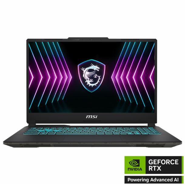 NOTEBOOK MSI 156 CYBORG 15 A13VE I5-13420H 16GB 512GB GEFORCE RTX 4050 FHD 144HZ W11H