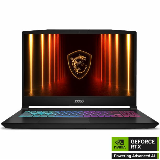NOTEBOOK MSI 156 KATANA 15 HX B14WEK I7-14650HX 16GB 512GB GEFORCE RTX 5050 QHD 165HZ W11H