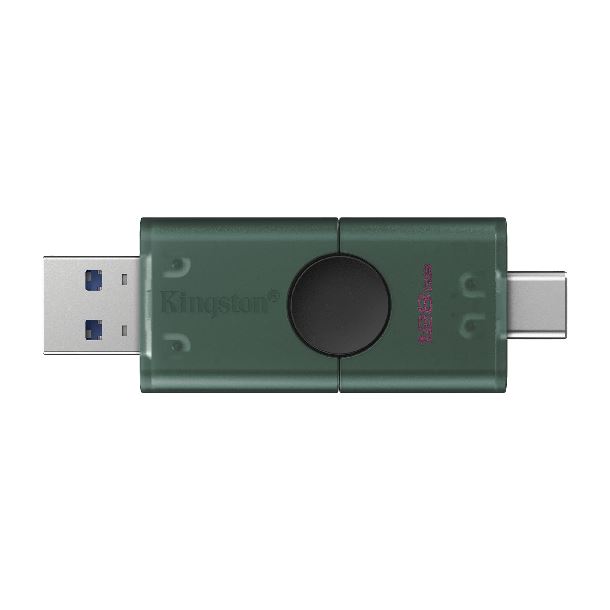 PENDRIVE 128GB KINGSTON DATATRAVELER DUO USB 32 GEN1 USB-A / USB-C
