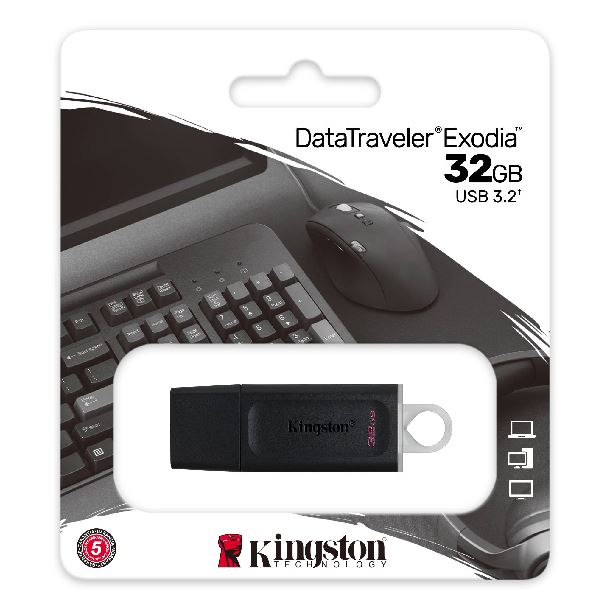 PENDRIVE 32GB KINGSTON EXODIA USB 3.2