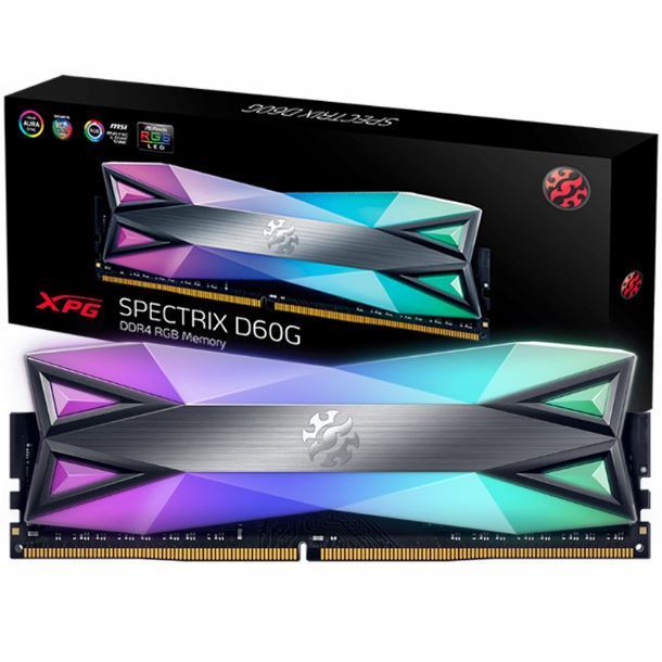 MEMORIA 16GB DDR4 3600 ADATA XPG SPECTRIX D60G RGB