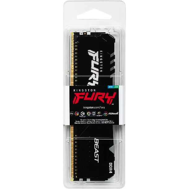 MEMORIA 16GB DDR4 3600 KINGSTON FURY BEAST RGB
