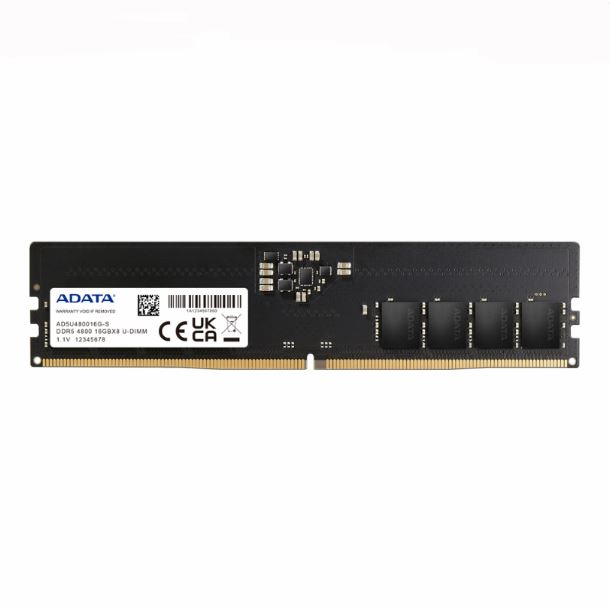 MEMORIA 16GB DDR5 4800 ADATA SINGLE TRAY CL40 (AD5U480016G-S