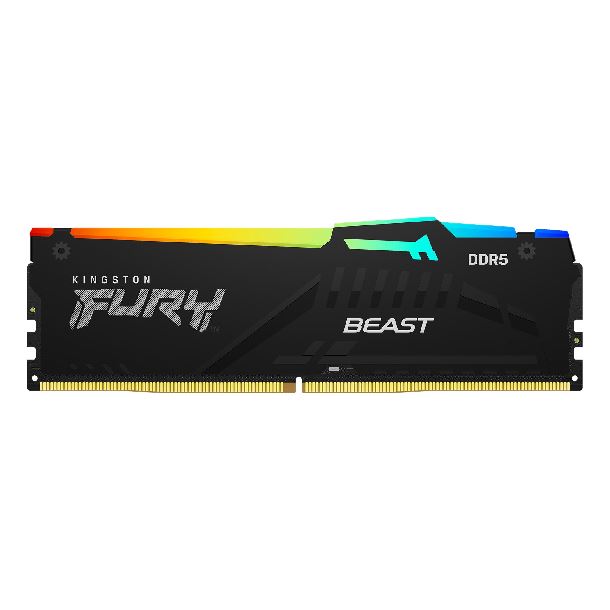MEMORIA 16GB DDR5 6000 KINGSTON FURY BEAST RGB EXPO
