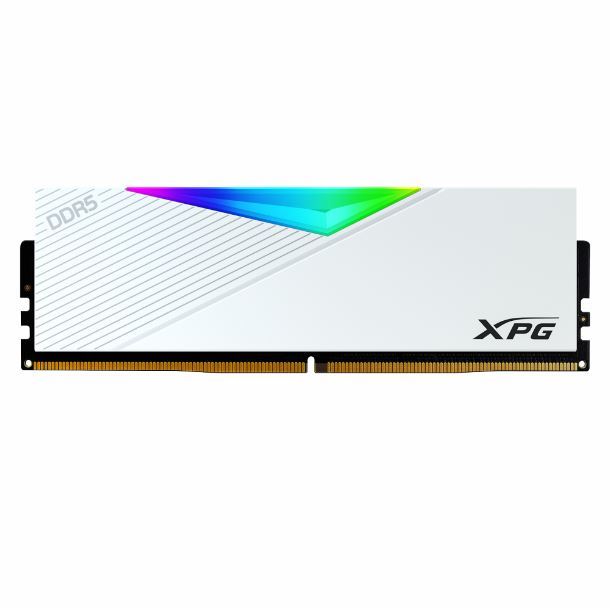 MEMORIA 16GB DDR5 7200 ADATA XPG LANCER WHITE RGB
