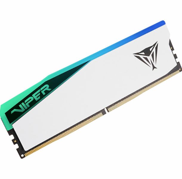 MEMORIA 32GB DDR5 6000 PATRIOT VIPER ELITE 5 RGB WHITE EXPO XMP