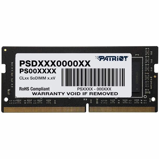 MEMORIA SODIMM 16GB DDR4 3200 PATRIOT SIGNATURE 1SIDE