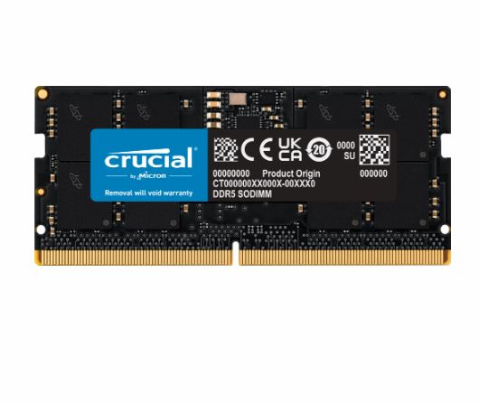 MEMORIA SODIMM 16GB DDR5 4800 CRUCIAL