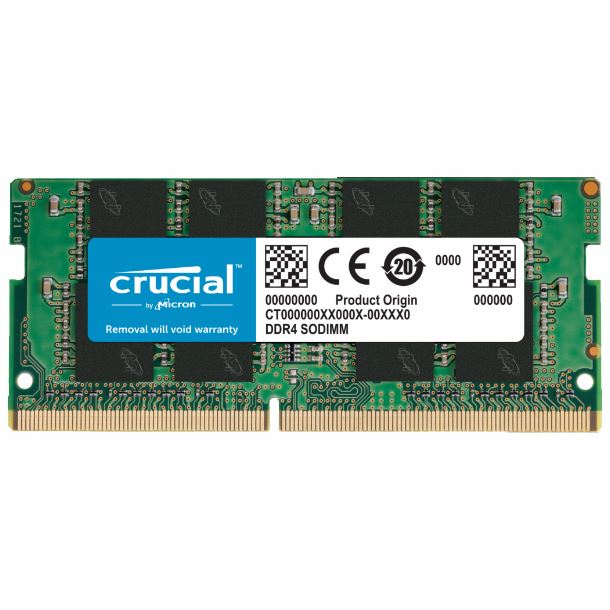 MEMORIA SODIMM 8GB DDR4 2666 CRUCIAL