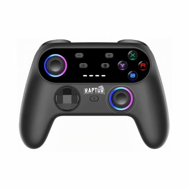 JOYSTICK GAMEPAD WIRELESS RAPTOR APEX RGB BLACK PC PS3 SWITCH ANDROID