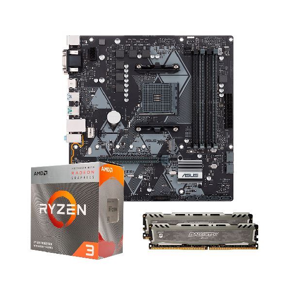 COMBO ACTUALIZACION AMD RYZEN 3 3200GA520M16GB