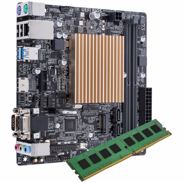 COMBO ACTUALIZACION MOTHER ASUS C/MICRO CELERON + 8GB DDR4 MEMORIA
