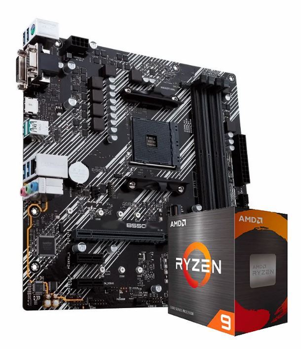 COMBO AMD RYZEN 9 9800X3DB650
