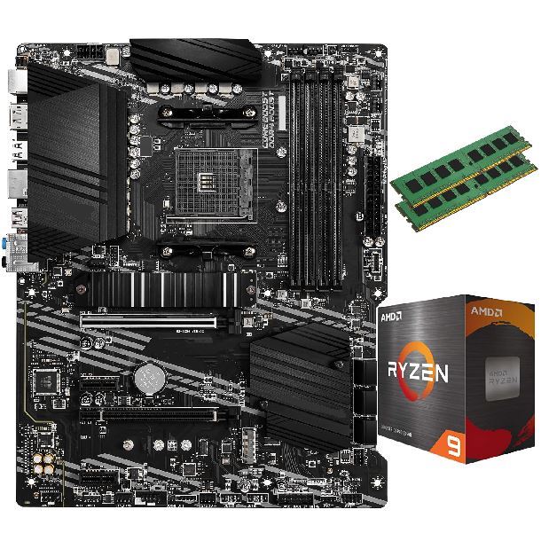 COMBO AMD RYZEN 9 9800X3DB6502X16GB 5200