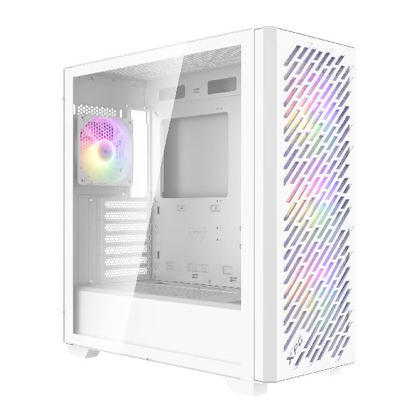 GABINETE ADATA XPG VALOR AIR PRO TG 4FAN ARGB WHITE