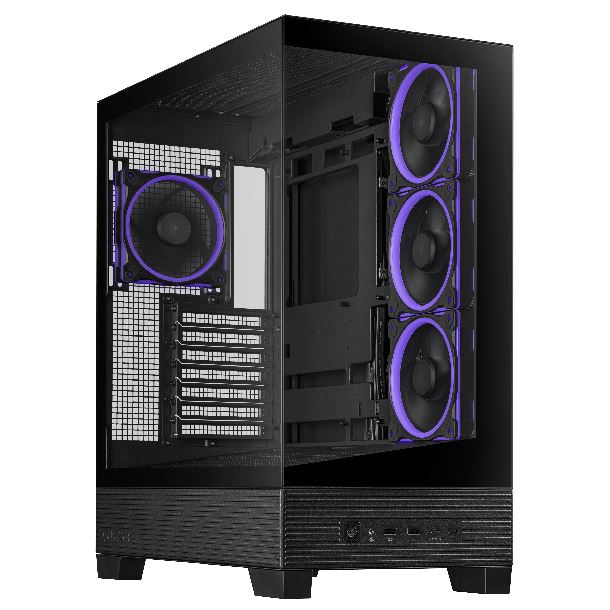 GABINETE ASUS A31 PLUS TG 4FAN ARGB BLACK