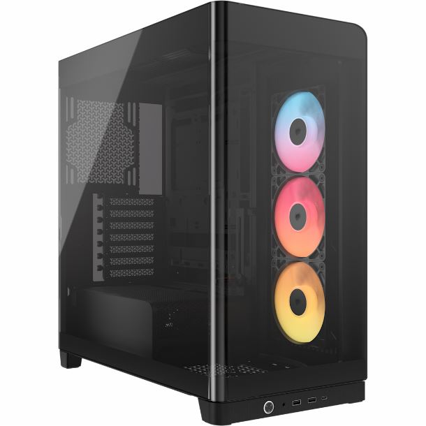 GABINETE CORSAIR FRAME 4500X RS-R ARGB TG 3FAN CC-9011314-WW