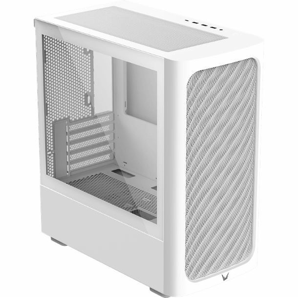 GABINETE GAMER FORMULA V AIR MESH G3 WHITE 4FAN FRGB