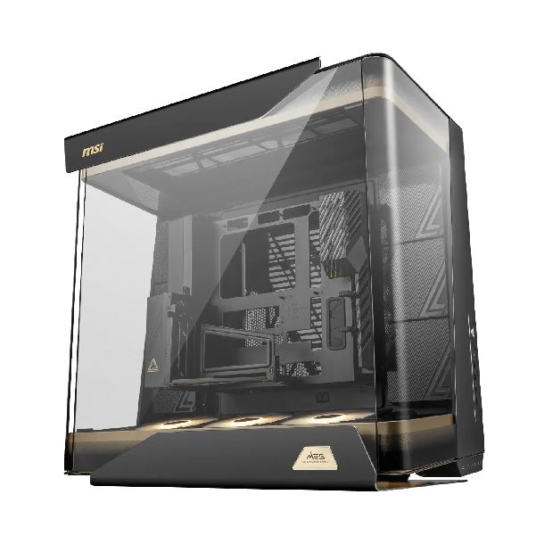 GABINETE MSI MEG MAESTRO 900R BLACK TG 3FAN ARGB