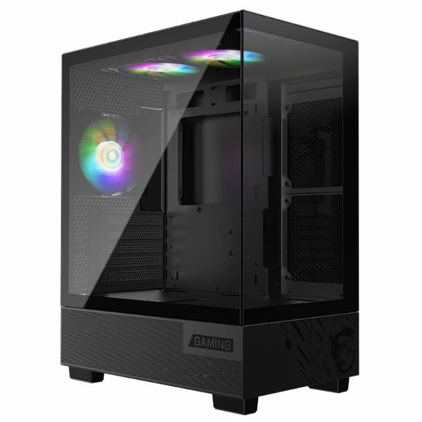 GABINETE MSI PAG PANO M110A 3FAN RGB BLACK