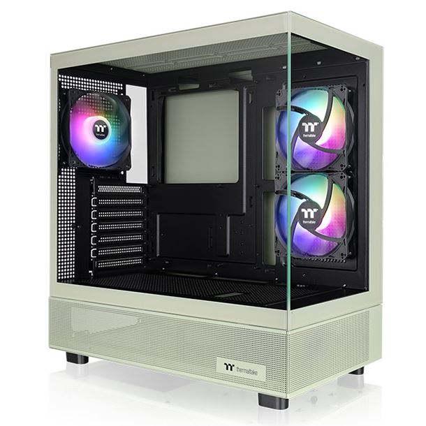 GABINETE THERMALTAKE VIEW 270 PLUS TG 3FAN ARGB MATCHA GREEN