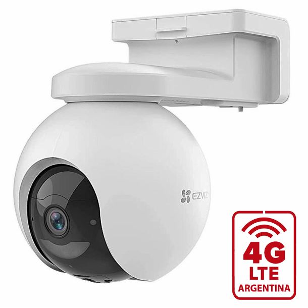 CAMARA IP EZVIZ EB8 4G 2K 3MP CONEXION MOVIL LTE C/BATERIA EXTERIOR PLACA DE VIDEO VIGILANCIA SEGURIDAD