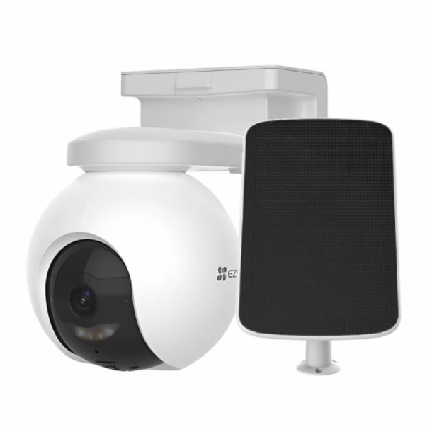CAMARA IP EZVIZ HB8 2K EXTERIOR 4MP WIFI PANEL SOLAR