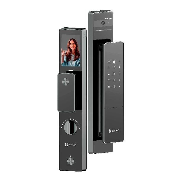 CERRADURA INTELIGENTE EZVIZ DL50FVS SMART HOME FACIAL HUELLA PIN