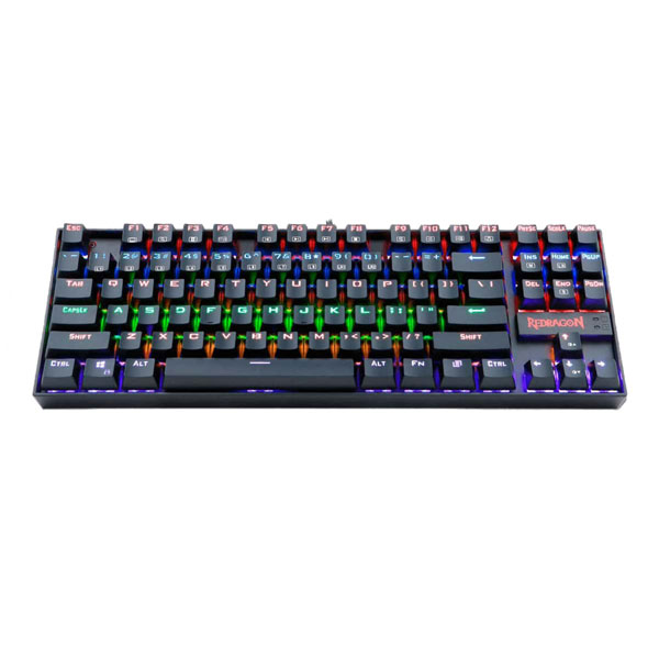 TECLADO GAMER REDRAGON KUMARA K552 RAINBOW - RED SWITCH